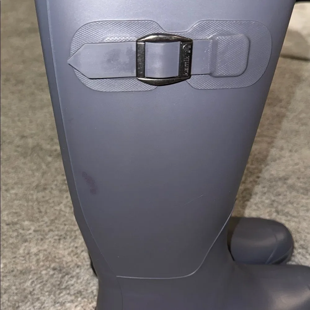 Kamik Gray Rubber Boots with Buckle